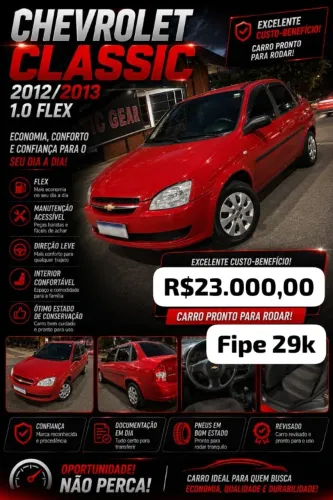 Chevrolet Classic Life/ls 1.0 VHC Flexp. 4P 2013