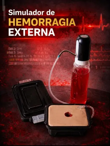 Simulador de Hemorragia externa