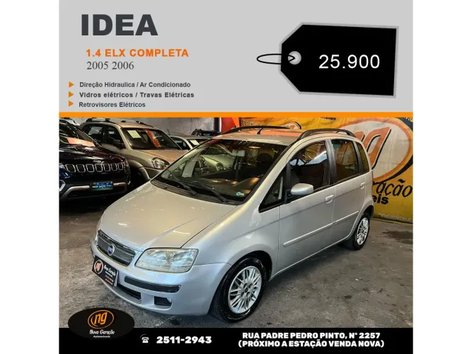 Fiat Idea ELX 1.4 MPI Fire Flex 8V 5P 2006