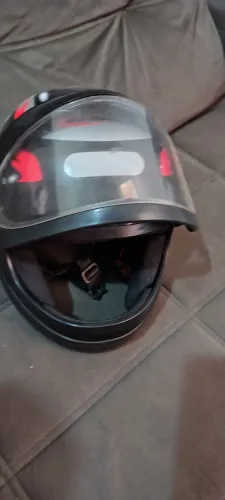 Capacete Fechado Automatico San Marino Preto Taurus