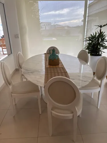 Conjunto de 6 cadeiras jantar laca