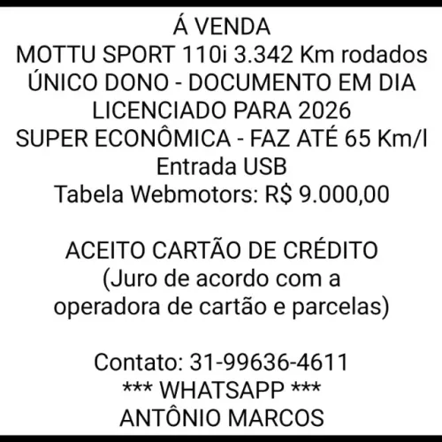 Mottu Sport 110i