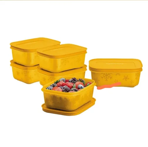 Tupperware Freezer line amarelo original novo