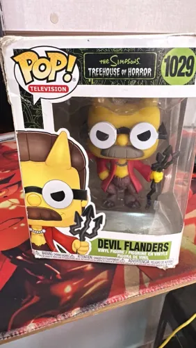 Funko Pop Devil Flanders #1029 - Os Simpsons | Treehouse of Horror