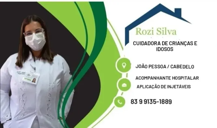 Cuidadora e acompanhante hospitalar 