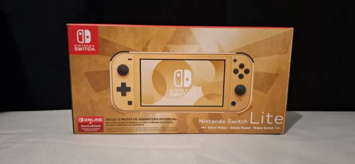 Switch Lite Hyrule Edition + microsd 512gb
