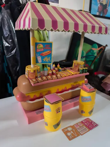 Sanduicheira da Barbie miniatura anos 80