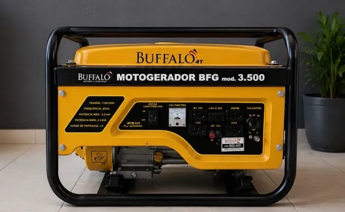 Gerador A Gasolina Partida Manual 3500 Bfg 7,0cv Buffalo