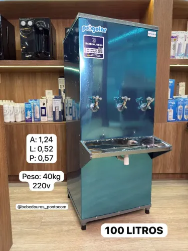 Bebedouro industrial 100 litros (Novo design) e novo na caixa