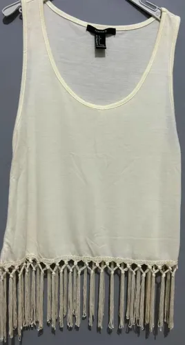 regata cropped bege da Forever 21
