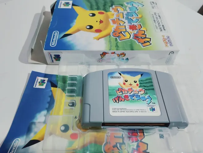 Pikachu original japonês Nintendo 64
