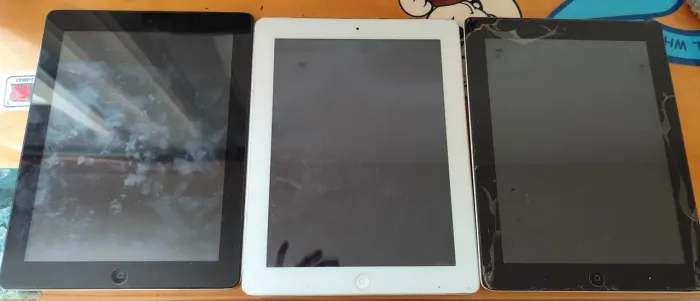 Lote Com 3 iPads Apple (Modelos Clássicos)