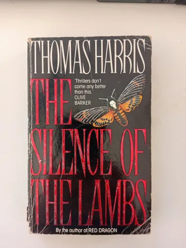 Livro o silêncio dos inocentes ( inglês) Thomas Harris