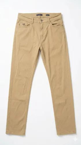 calça pool jeans reta bege tamanho 40 masculina original casual