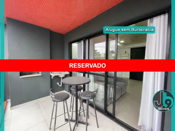 Apartamento para Alugar no Rebouças 58m² com 2 quartos, cozinha planejada, 1 suíte e sacad