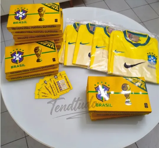 Camisa do Brasil copa do mundo 2026 sabor original qualidade impecável