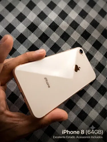 RARIDADE! iPhone 8 64GB Dourado: Estado de Novo, Sem Detalhes!