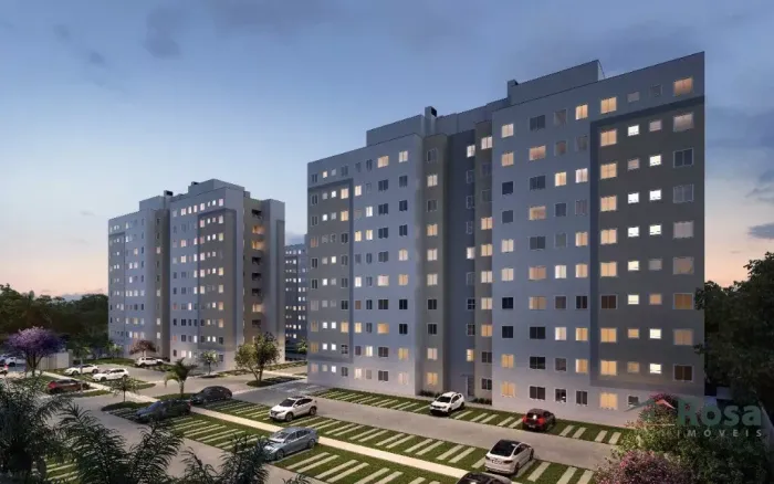 Apartamento com churrasqueira para venda - Bela Marina, Cuiabá