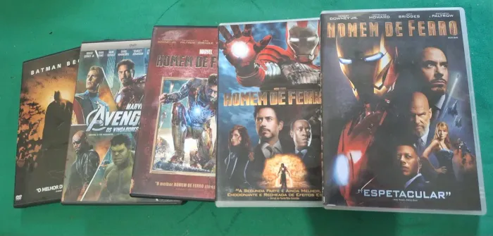 Dvds de herói