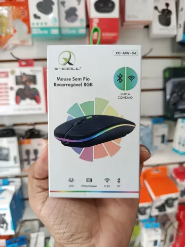 Mouse bluetooth e wireless sem fio - entrega em slz e região 