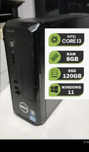 CPU PC Intel Core i3 3220/ 8gb Ram/ SSD 120gb