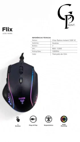 MOUSE GAMER - CLANM