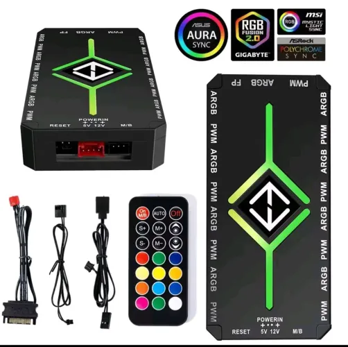 Controladora 9 Fans PWM ARGB