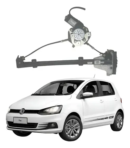 Máquina Vidro Porta Dianteira Direita Volkswagen Fox 2020