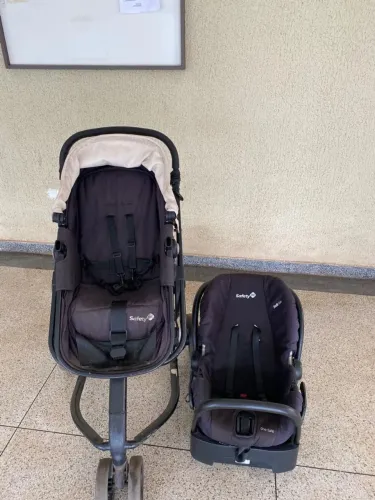 Carrinho de bebê safety 1st completo 