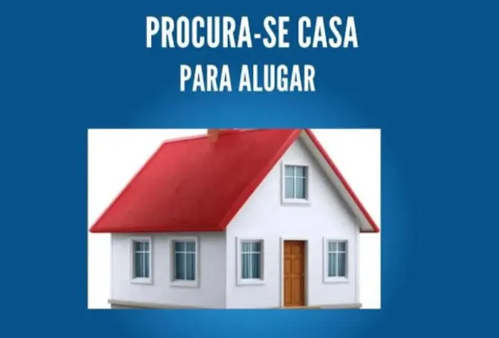 Procura-se casa para alugar