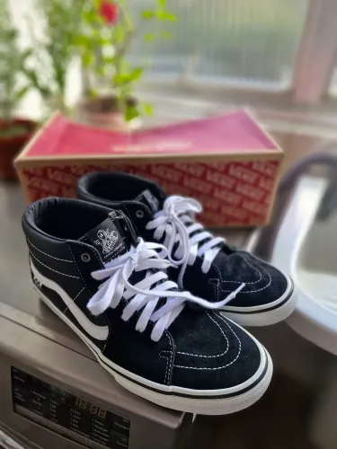 Tênis vans sk8 mid grosso