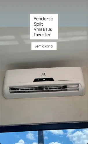 SPLIT 9mil BTUS COMPLETA COM GÁS