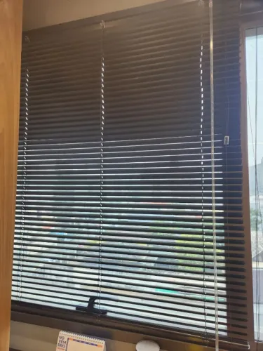 Persiana Preta PVC