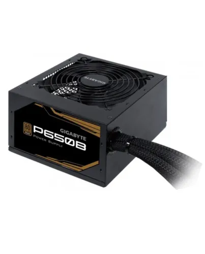 Fonte Gigabyte P650B 650W, 80 Plus Bronze, PFC Ativo, GP-P650B