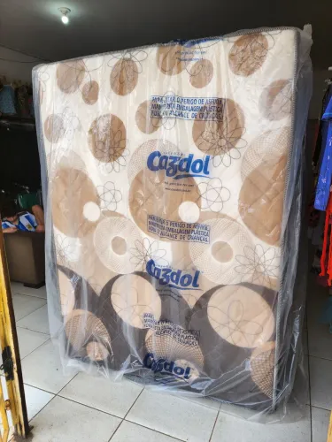 Cama casal box nova apenas R$ 499 a vista
