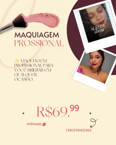 Maquiagem profissional