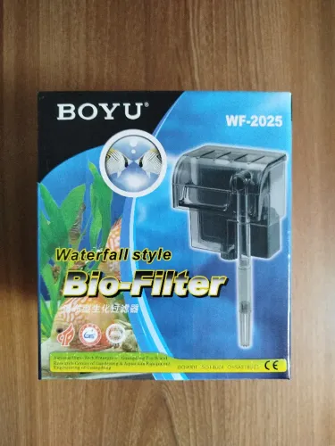 Filtro Externo BOYU WF-2025 Hang-On 127V Preto 300L/h