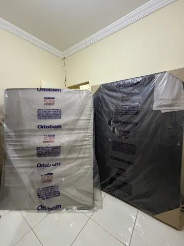 CAMA BOX DE CASAL ORTOBOM