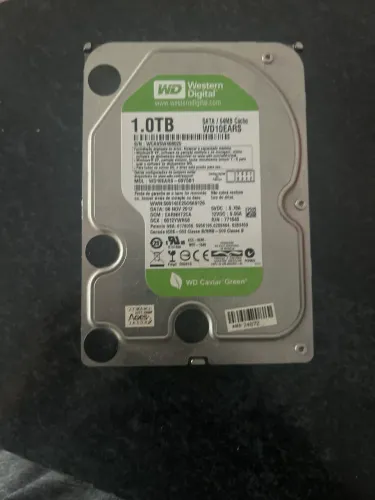 Hd 1tb de armazenamento para Pc