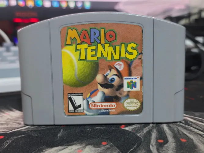 Mario Tennis, Nintendo 64, Jogo Original, Labels Originais