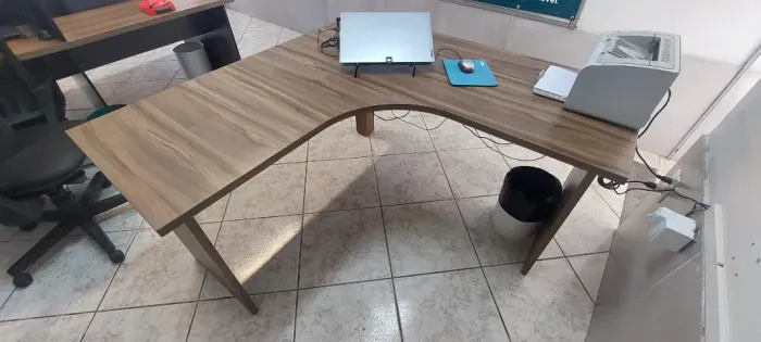 Mesa em "L" 1,20x1,20m
