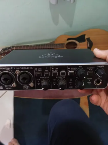 Interface de áudio