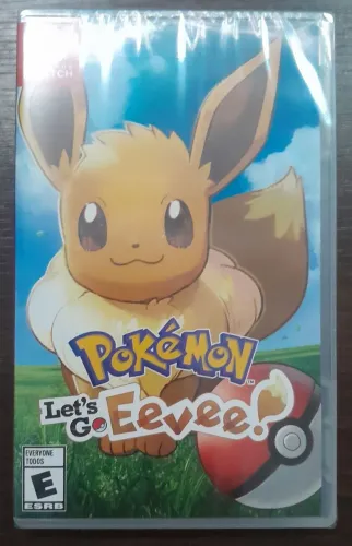 Pokemon Lets Go Eevee Nintendo Switch Físico Novo Lacrado