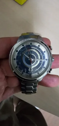 Relógio Timex Expedition E-Tide Temp Intelligent Quartz Aço Original