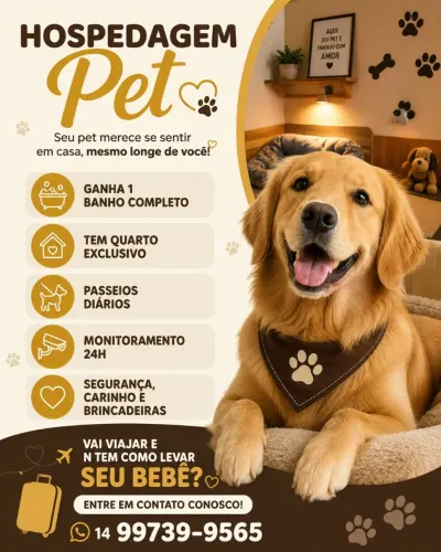 Hospedagem pet 