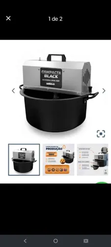 Vendo máquina de coxinha da compacta print e masseira da compacta print