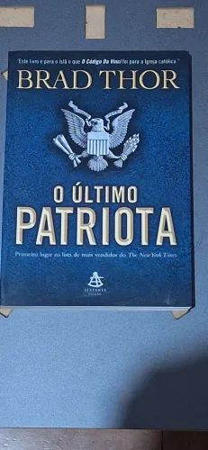 Livro O Último Patriota (Brad Thor)