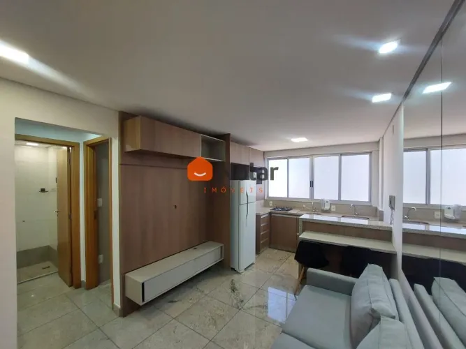Apartamento / Flat Mobiliado na Savassi em Belo Horizonte MG - Condomínio Edifício Melbour