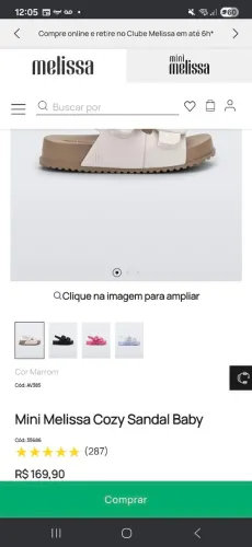 Mini melissa cozy