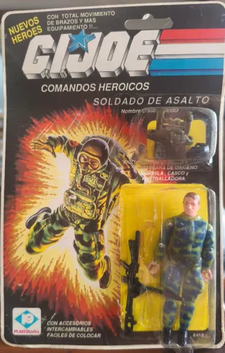 GI JOE/COMANDOS HEROICOS/COMANDOS EM AÇÃO/SOLDADO DE ASSALTO